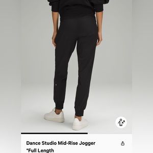 Lululemon Dance Studio Mid-rise Jogger